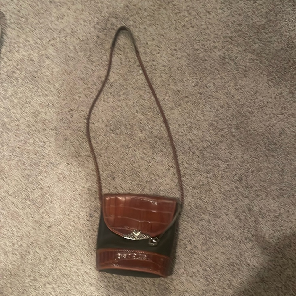 Brighton black and brown shoulder bag. Excellent condition. No marks